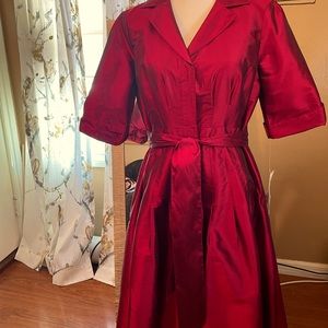 Beautiful brand new crimson Jones of New York dress - size 10.